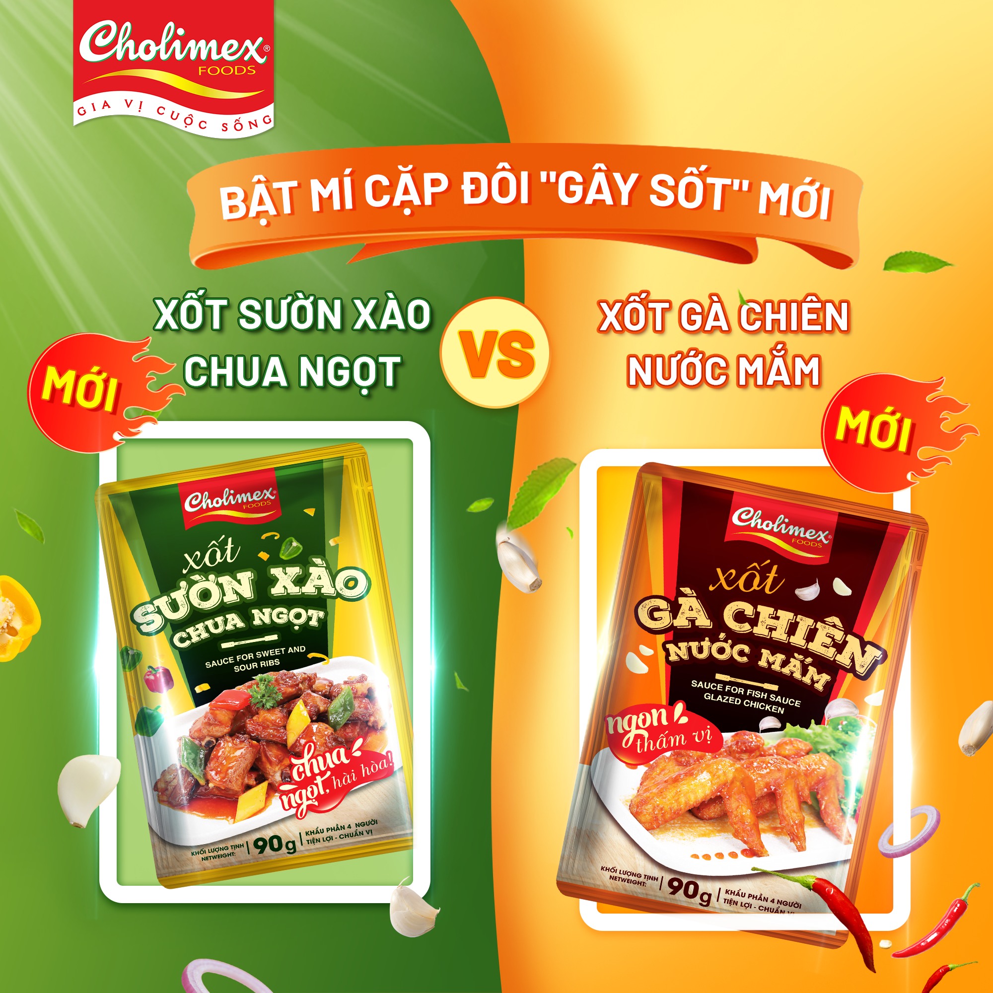 Cholimex Food - BẬT MÍ CẶP ĐÔI